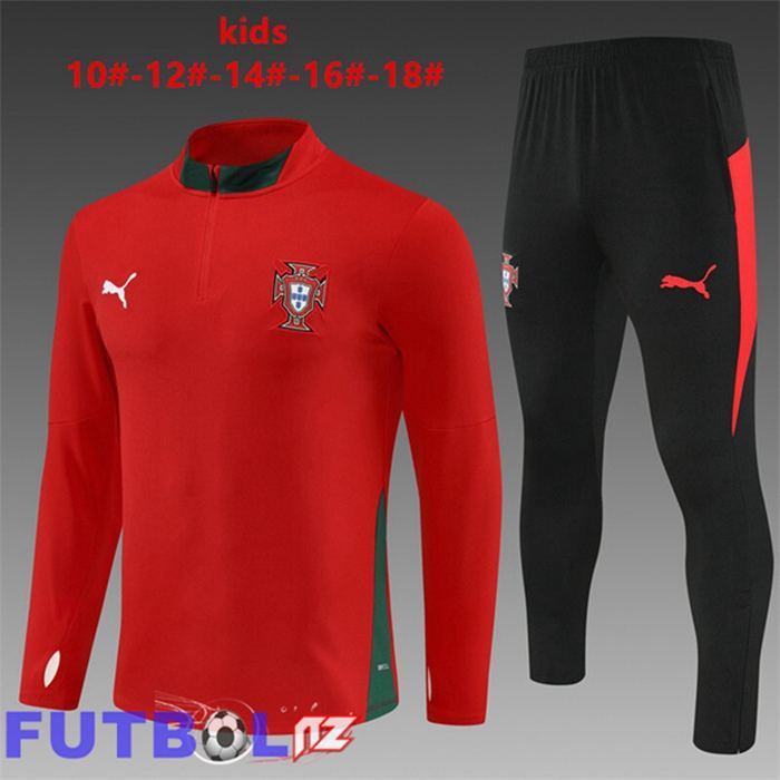 Chandal Equipos De Futbol Portugal Ninos Rojo 2025/2026