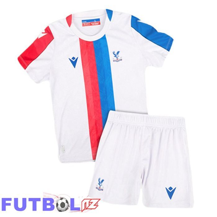 Camisetas De Futbol Crystal Palace Ninos Segunda Blanco 2025/2026