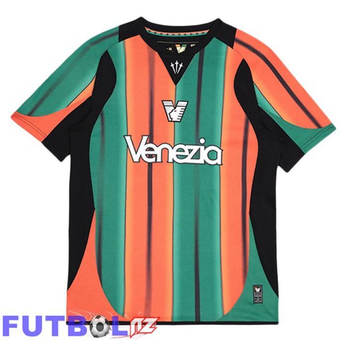 Camisetas De Futbol Venise FC Tercera Verde Naranja 2025/2026