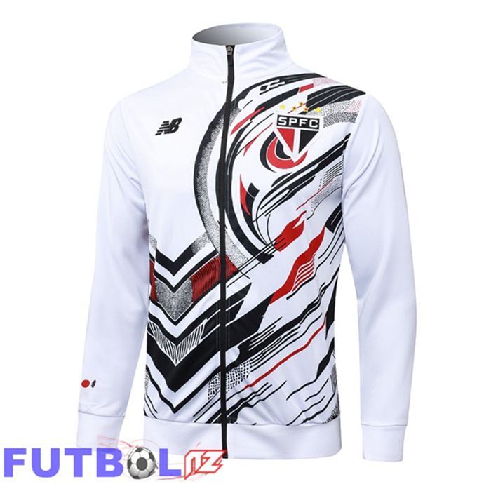 Chaquetas Futbol Sao Paulo FC Blanco 2025/2026