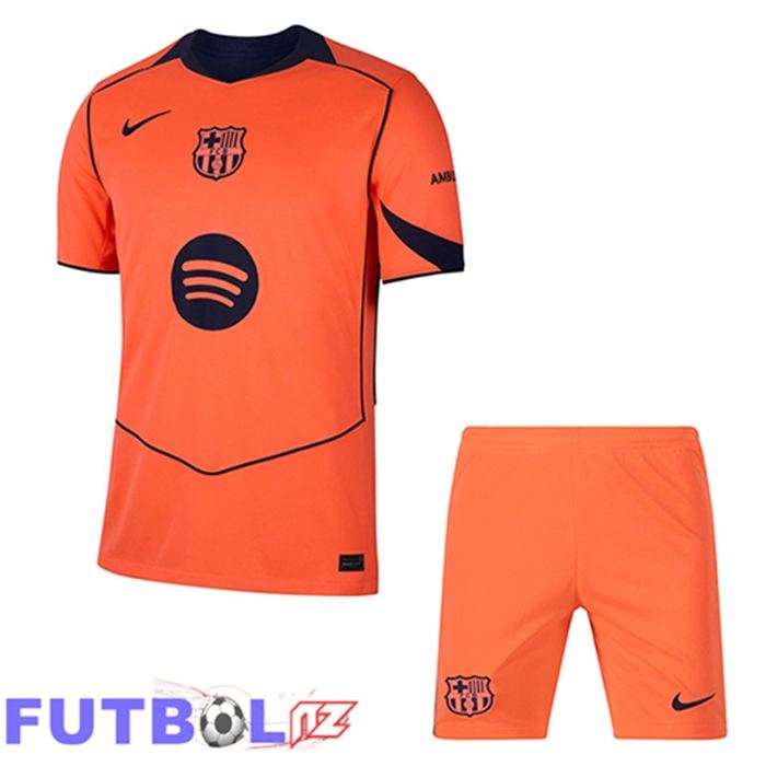 Camisetas De Futbol Barcelona Ninos Tercera 2025/2026