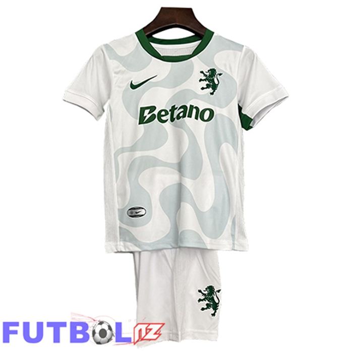 Camisetas De Futbol Sporting CP Ninos Segunda 2025/2026