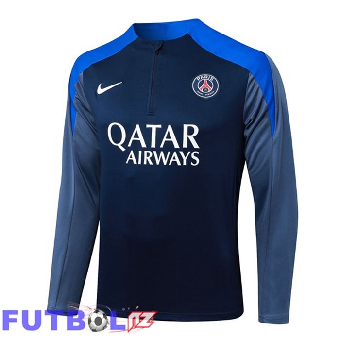 Sudadera De Entrenamiento Paris PSG Azul Real 2025/2026