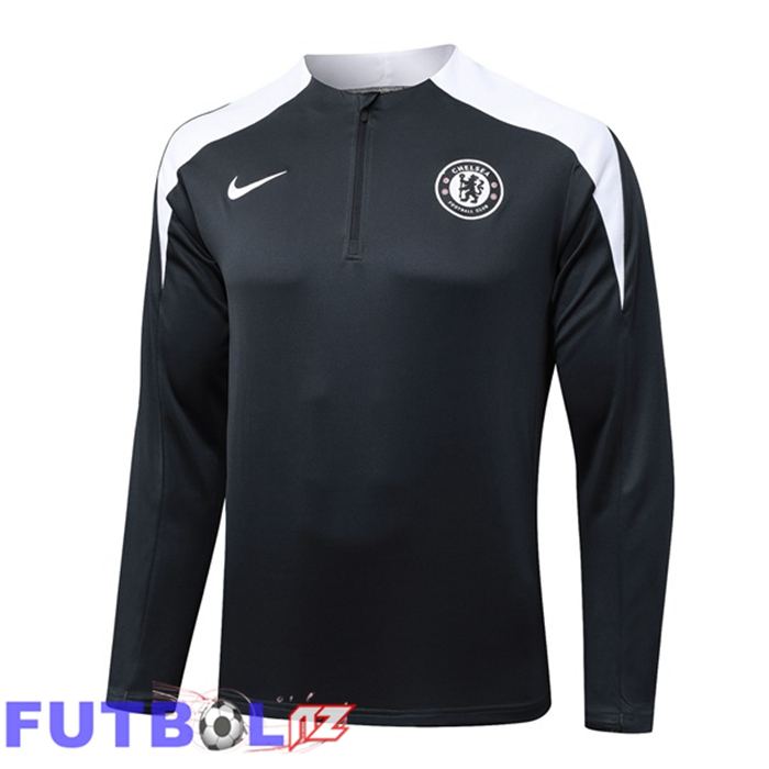 Sudadera De Entrenamiento FC Chelsea Gris 2025/2026