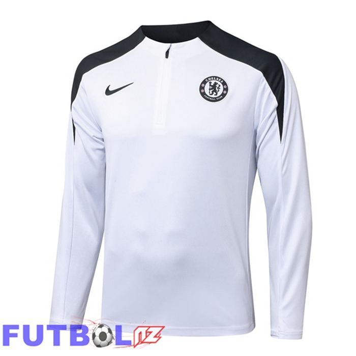 Sudadera De Entrenamiento FC Chelsea Blanco 2025/2026