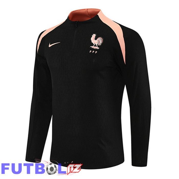 Sudadera De Entrenamiento Francia Negro 2025/2026