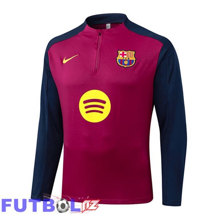 Sudadera De Entrenamiento FC Barcelona Rojo Azul Real 2025/2026
