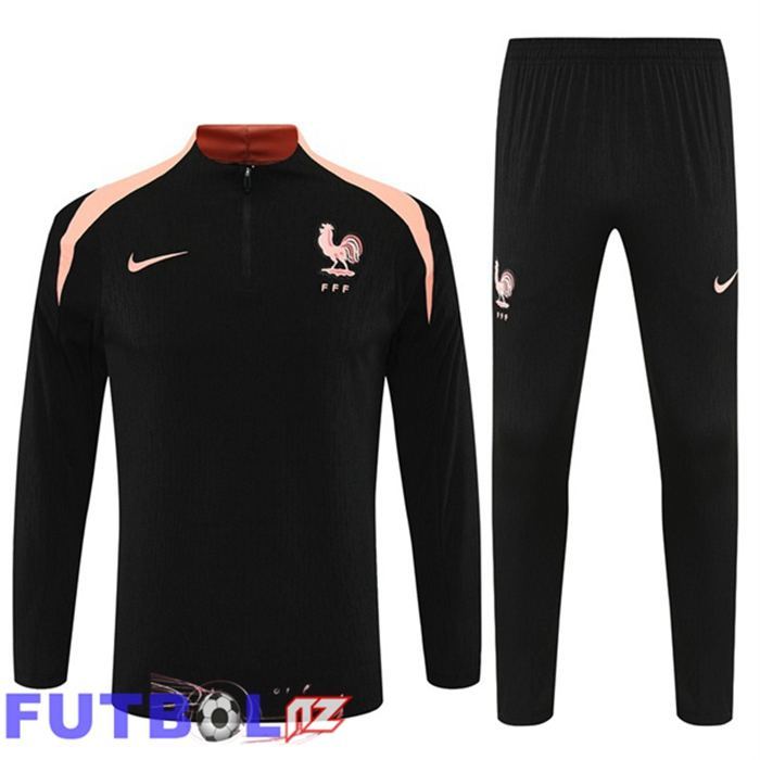 Chandal Equipos De Futbol Francia Negro 2025/2026
