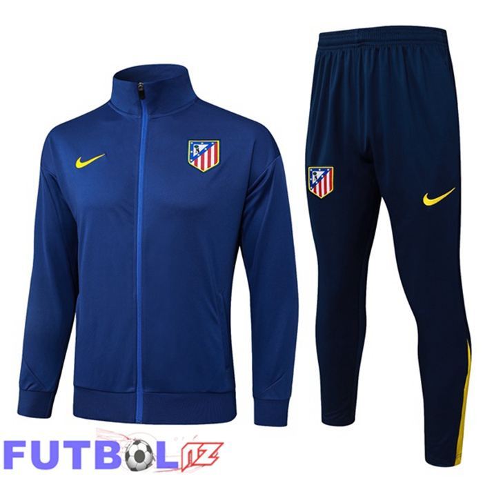 Chandal Equipos De Futbol - Chaqueta Atletico Madrid Azul Real 2025/2026