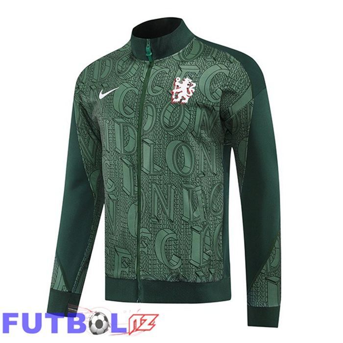 Chaquetas Futbol FC Chelsea Verde 2025/2026