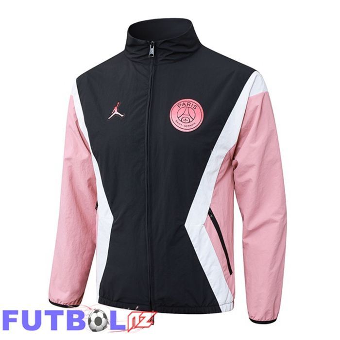 Chaquetas Futbol Jordan Paris PSG Negro Rosado 2025/2026