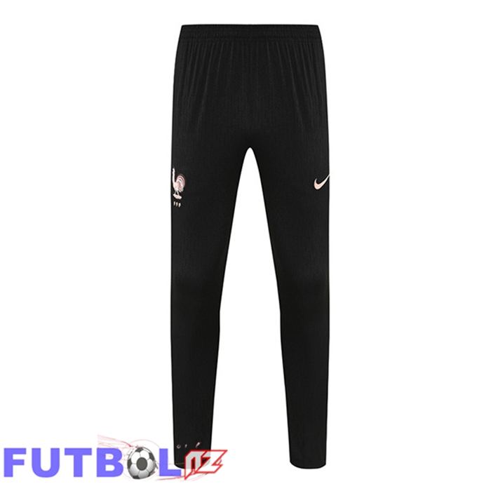 Pantalon Entrenamiento Francia Negro 2025/2026