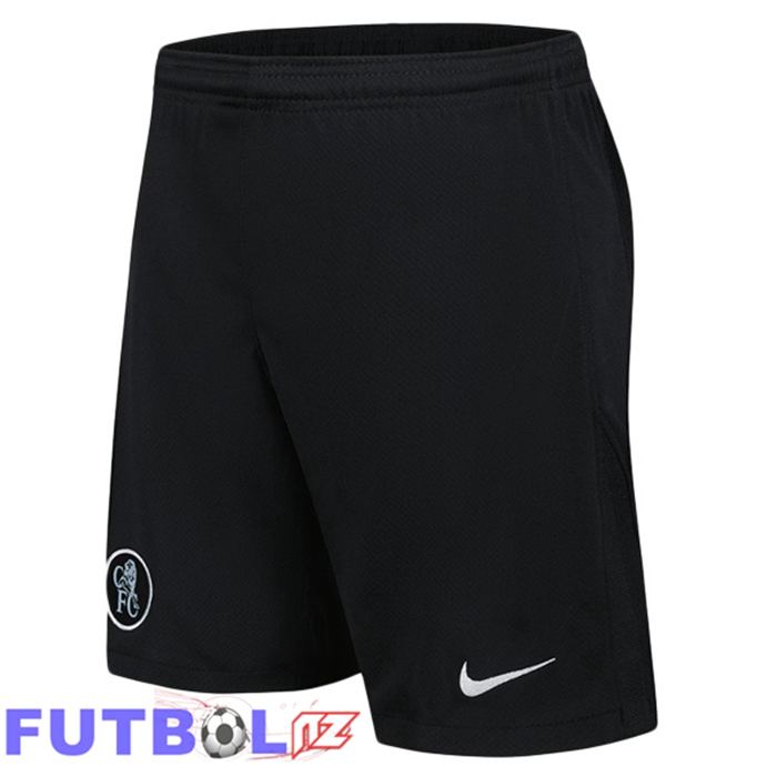 Cortos de Futbol FC Chelsea Tercera Negro 2025/2026