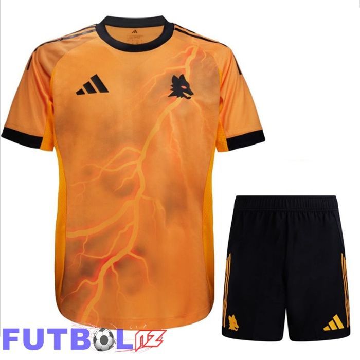 Camisetas De Futbol AS Roma Segunda + Cortos 2025/2026