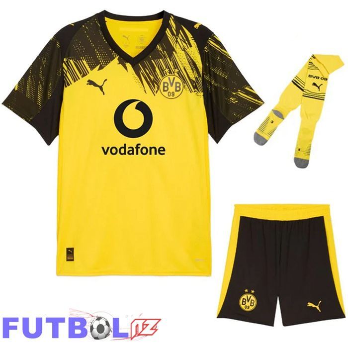 Camisetas De Futbol BVB Dortmund Primera (Cortos + Calcetines) 2025/2026