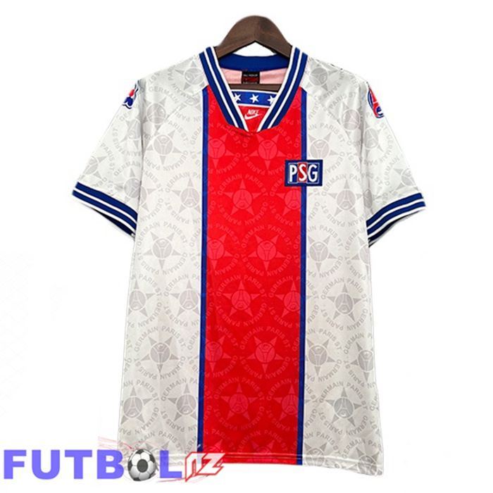 Camisetas De Futbol Paris PSG Retro Segunda Blanco 1994-1995