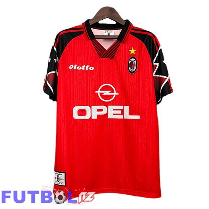 Camisetas De Futbol AC Milan Retro Rojo Edición Especial 1997-1998