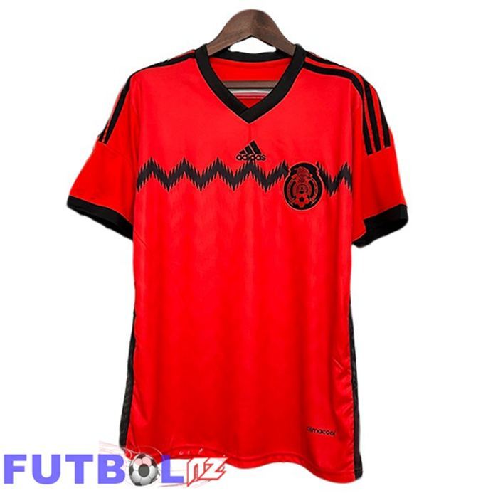 Camisetas De Futbol México Retro Segunda Rojo 2014