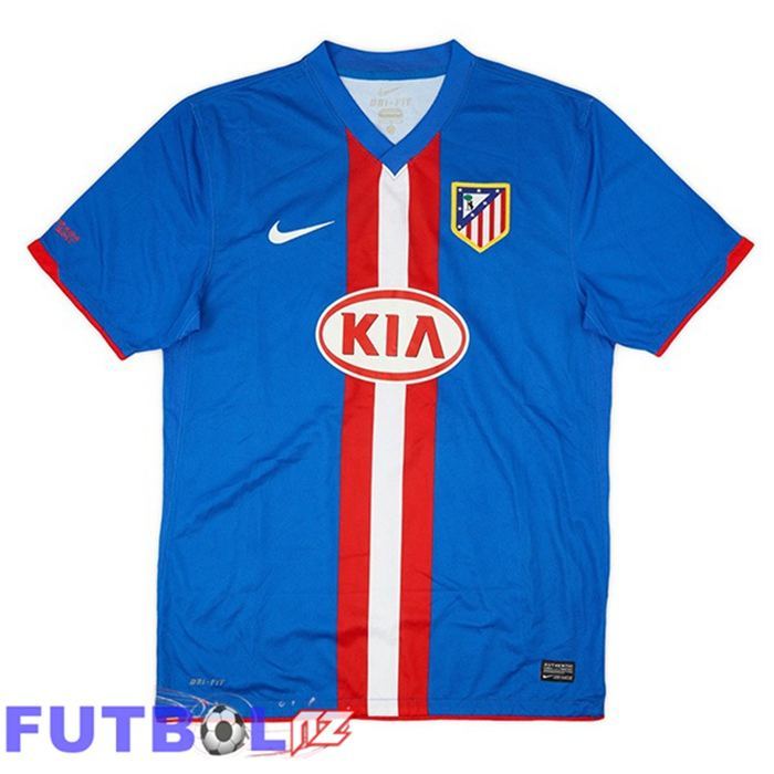 Camisetas De Futbol Atletico Madrid Retro Segunda Azul 2010-2011