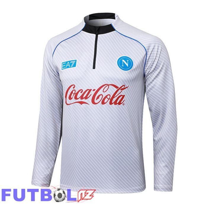 Sudadera De Entrenamiento SSC Napoli Blanco 2025/2026