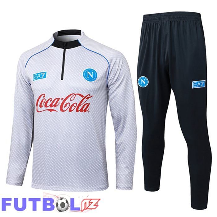 Chandal Equipos De Futbol SSC Napoli Blanco 2025/2026