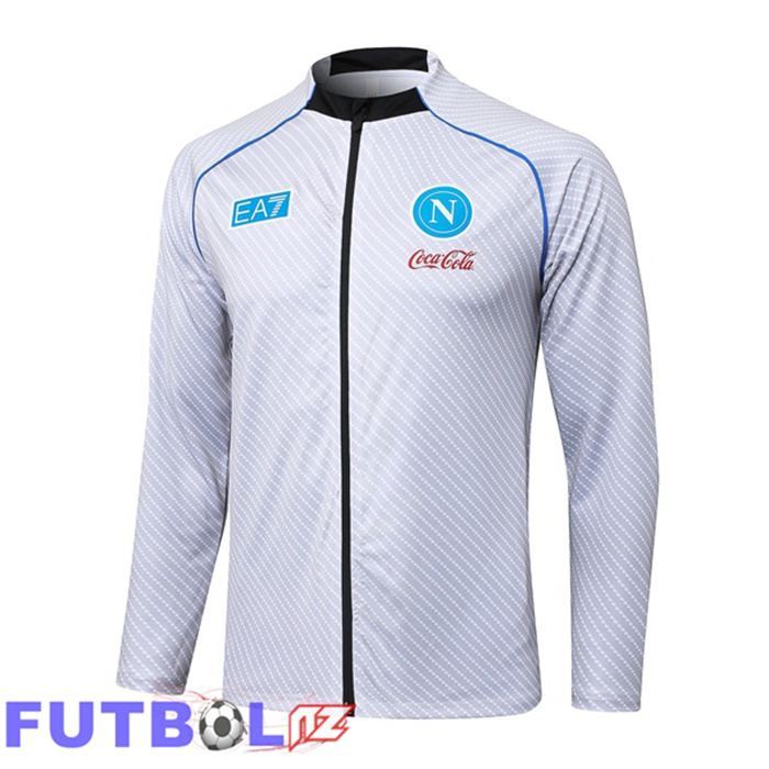 Chaquetas Futbol SSC Napoli Blanco 2025/2026