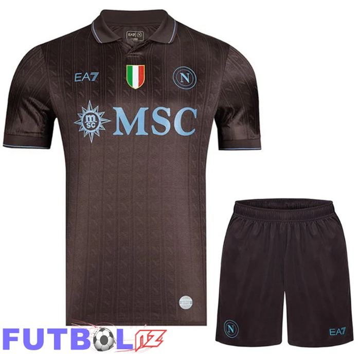 Camisetas De Futbol SSC Napoli Tercera + Cortos 2025/2026
