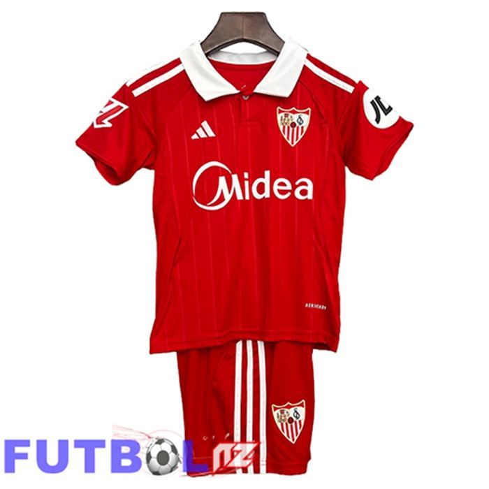 Camisetas De Futbol Sevilla FC Ninos Segunda 2025/2026