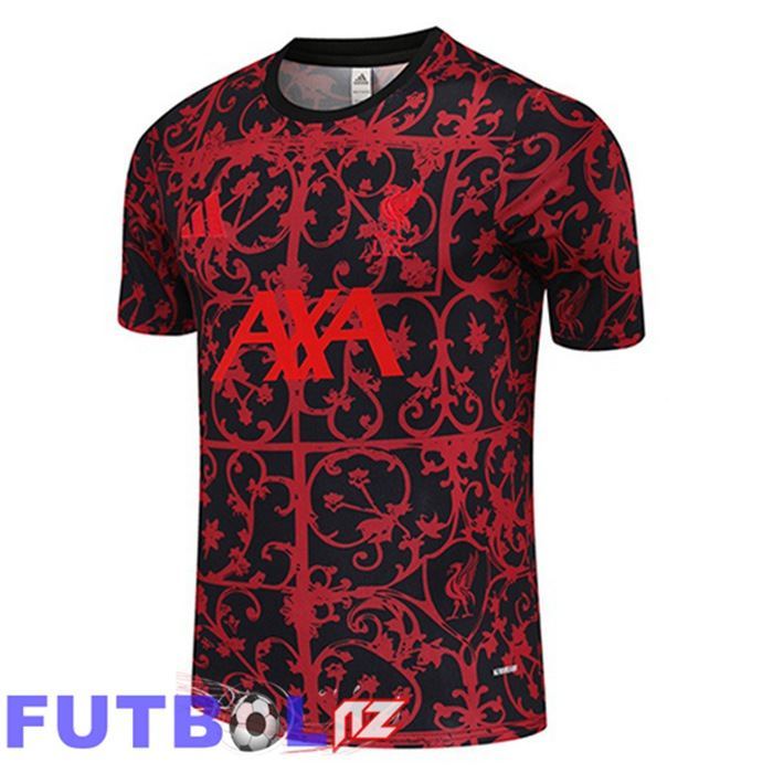 Camiseta Entrenamiento FC Liverpool Rojo Negro 2025/2026