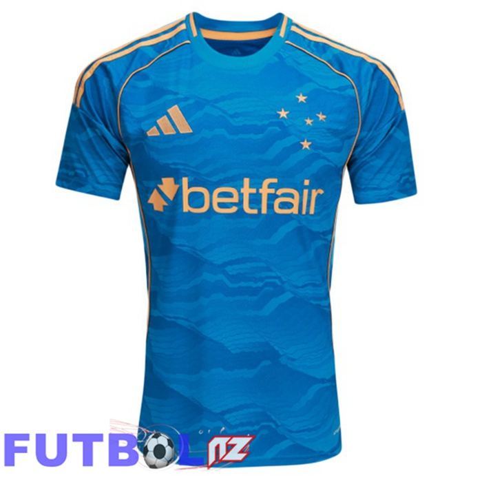 Camisetas De Futbol Cruzeiro EC Tercera Azul 2025/2026