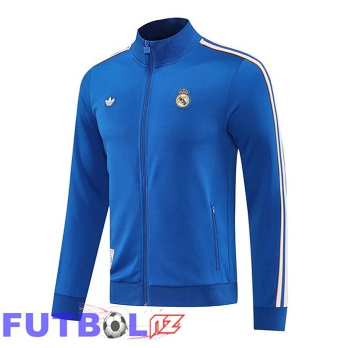 Chaquetas Futbol Real Madrid Azul 2025/2026