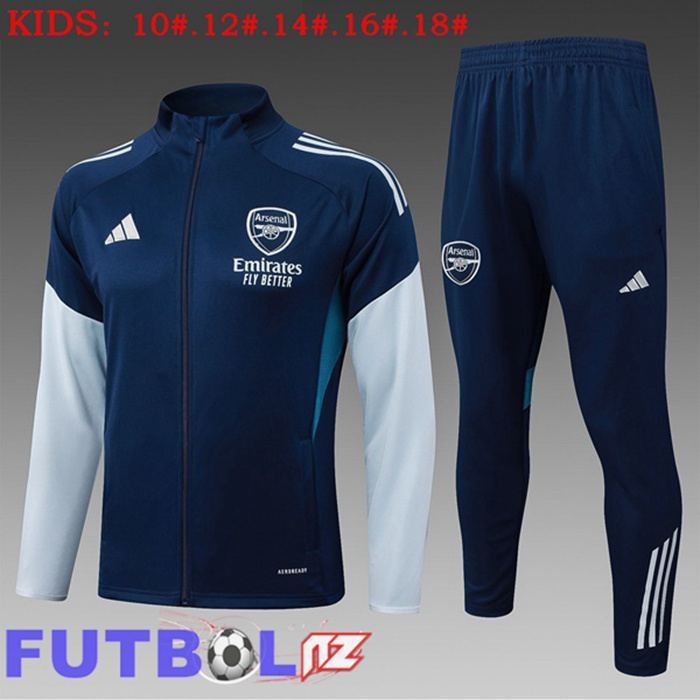 Chandal Equipos De Futbol - Chaqueta Arsenal Ninos Azul Real 2025/2026