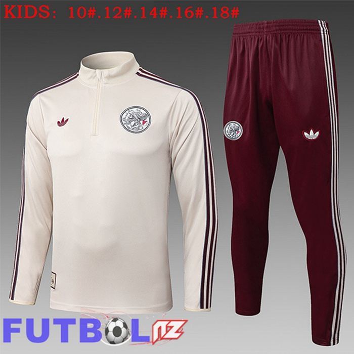 Chandal Equipos De Futbol AFC Ajax Ninos Amarillo 2025/2026