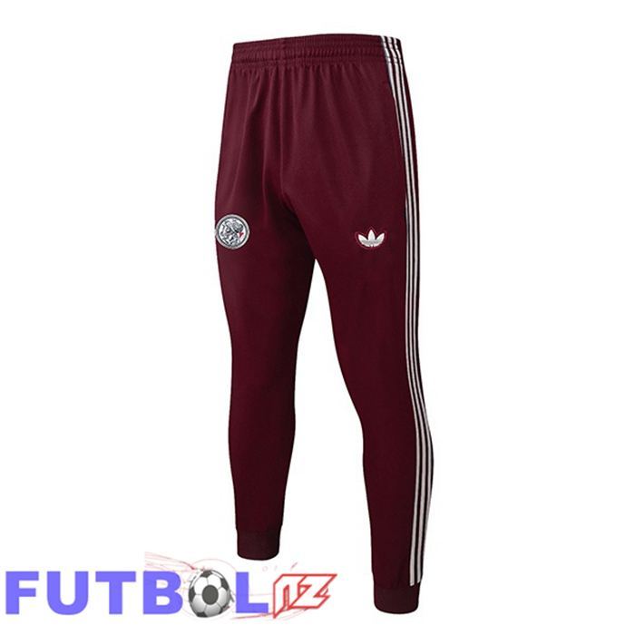 Pantalon Entrenamiento AFC Ajax Rojo 2025/2026
