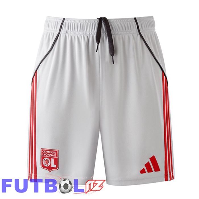 Cortos de Futbol lyon OL Tercera Gris 2025/2026