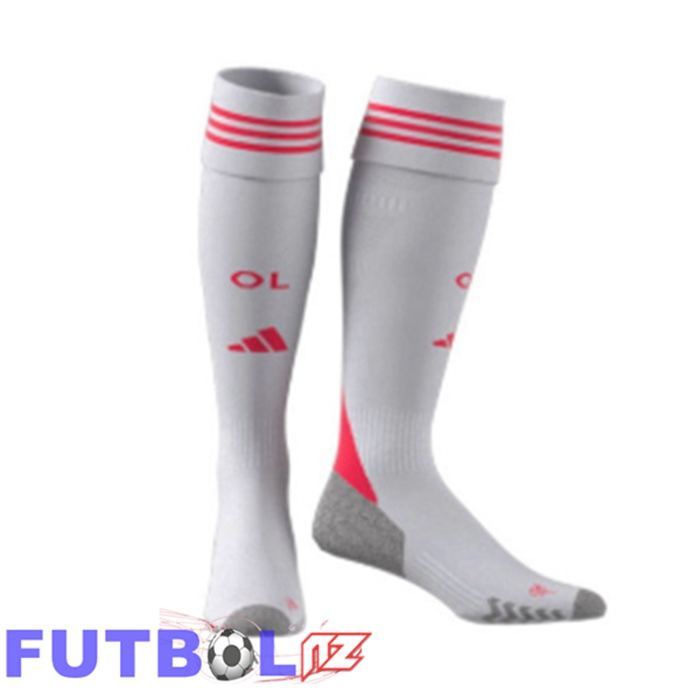 Calcetines De Futbol lyon OL Tercera Gris 2025/2026