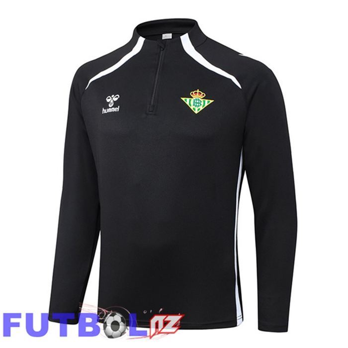 Sudadera De Entrenamiento Real Betis Negro 2025/2026