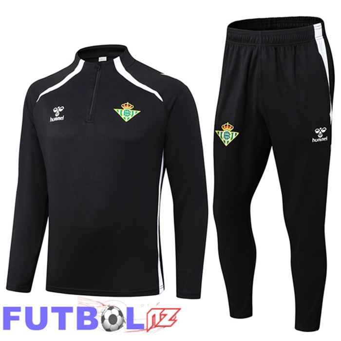 Chandal Equipos De Futbol Real Betis Negro 2025/2026 Chandal Equipos De Futbol Real Betis Negro 2025/2026