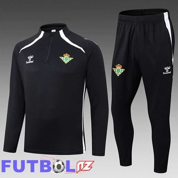 Chandal Equipos De Futbol Real Betis Ninos Negro 2025/2026