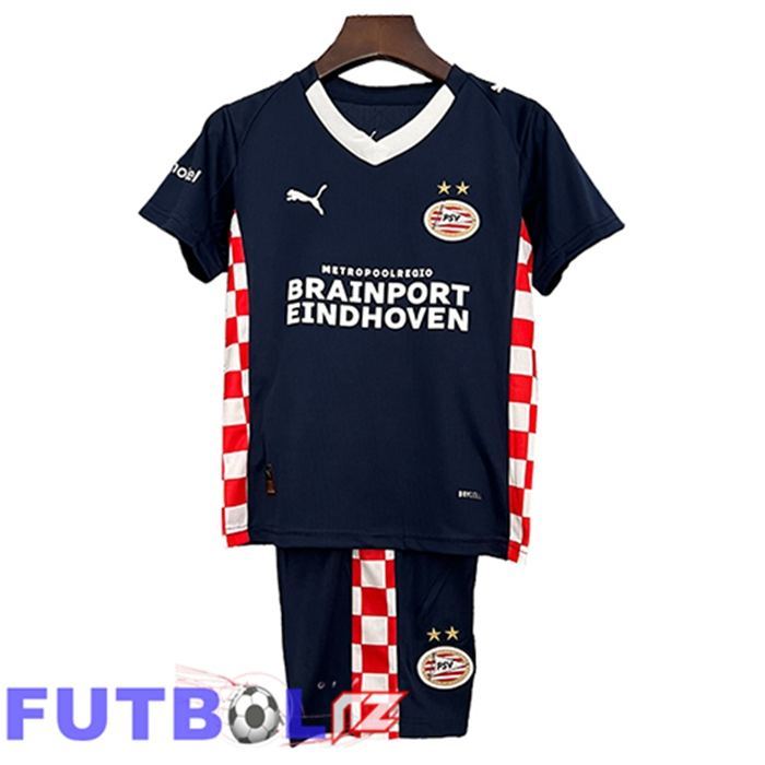 Camisetas De Futbol PSV Eindhoven Ninos Segunda 2025/2026