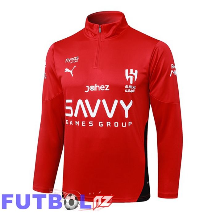Sudadera De Entrenamiento Al-Hilal FC Rojo 2025/2026