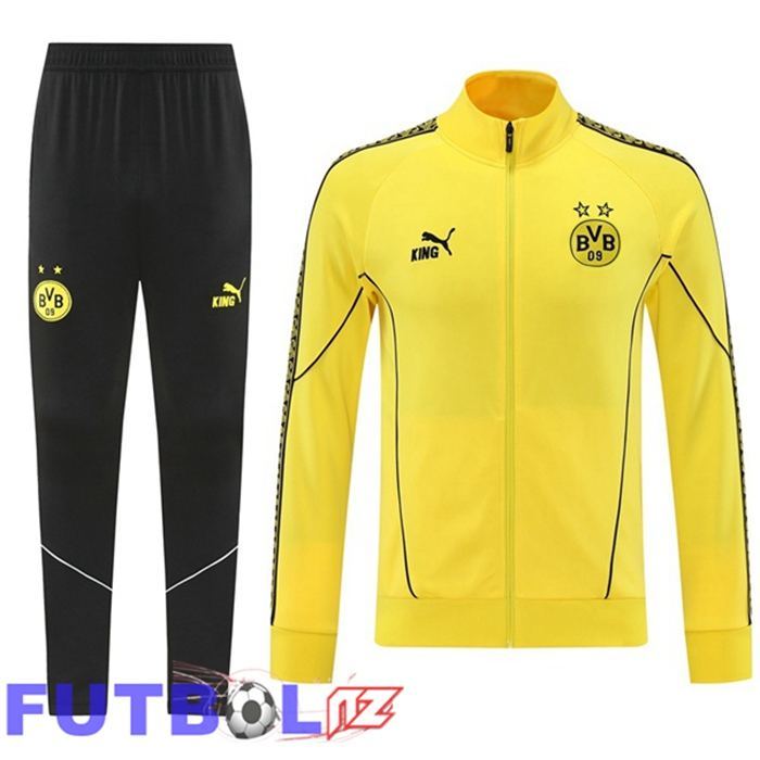 Chandal Equipos De Futbol - Chaqueta Dortmund BVB Amarillo 2025/2026
