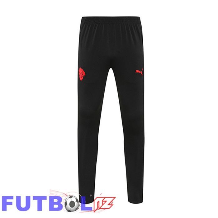 Pantalon Entrenamiento AC Milan Negro 2025/2026