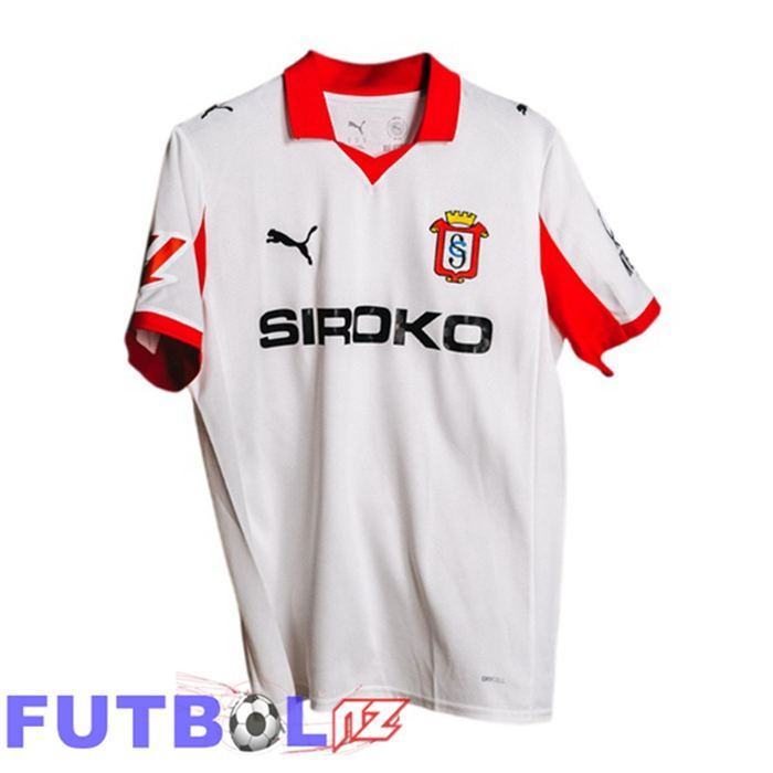 Camisetas De Futbol Sporting Gijon Tercera Blanco 2025/2026