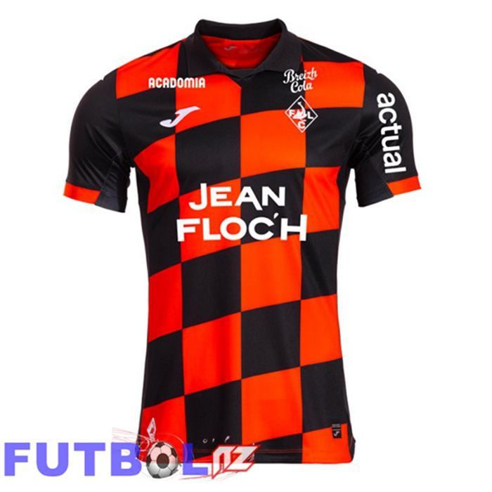 Camisetas De Futbol FC Lorient Primera Rojo Negro 2025/2026