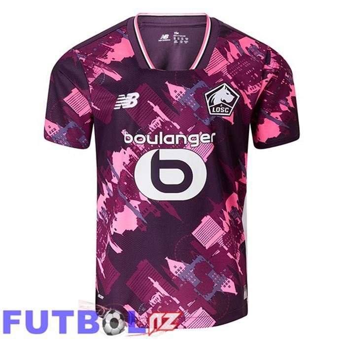 Camisetas De Futbol Lille OSC Cuarta Púrpura 2025/2026