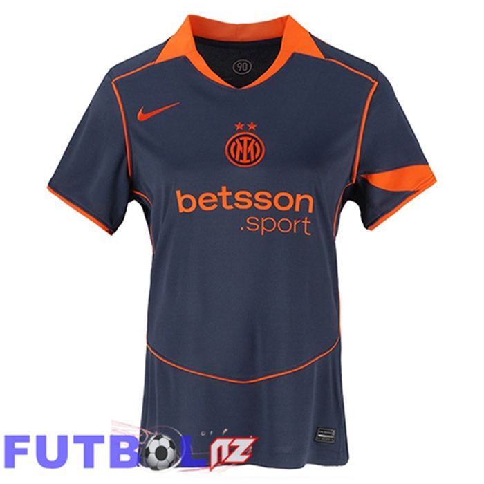 Camisetas De Futbol Inter Milan Mujer Tercera 2025/2026