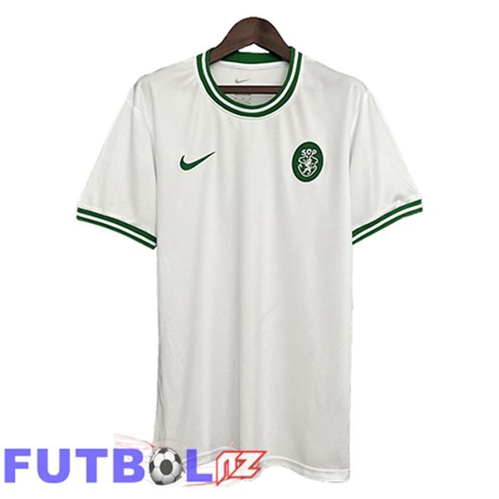 Camisetas De Futbol Sporting Edición Especial Blanco 2025/2026