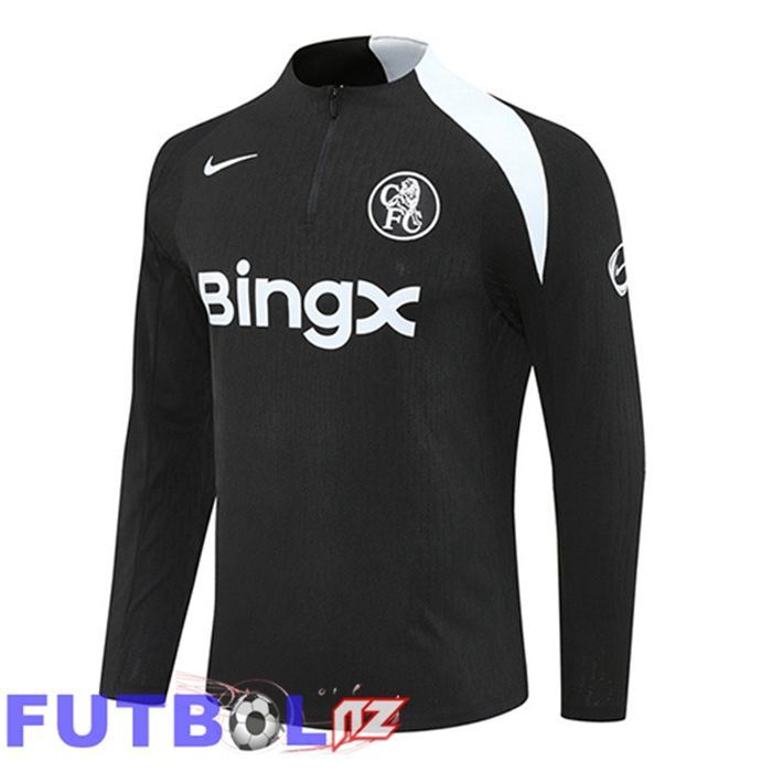 Sudadera De Entrenamiento FC Chelsea Negro 2025/2026