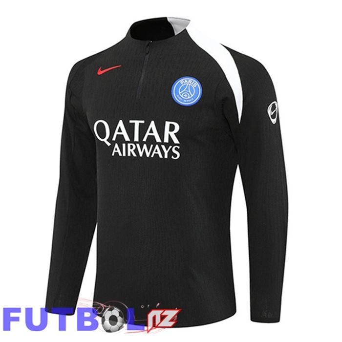 Sudadera De Entrenamiento Paris PSG Negro 2025/2026